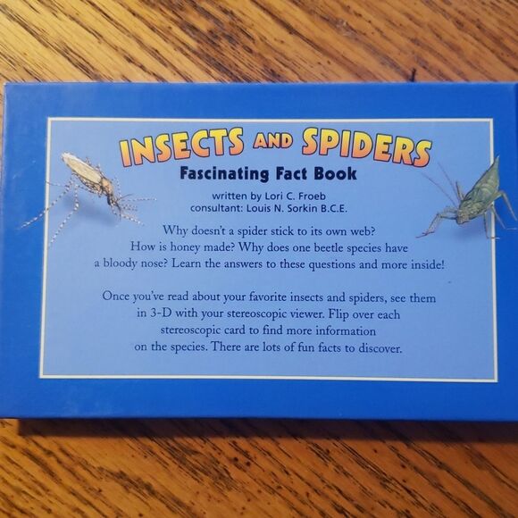 Insects & Spiders Fact Book – Illustrated Nature Guide, Ages 8–12 Hardcover - Picture 3 of 4